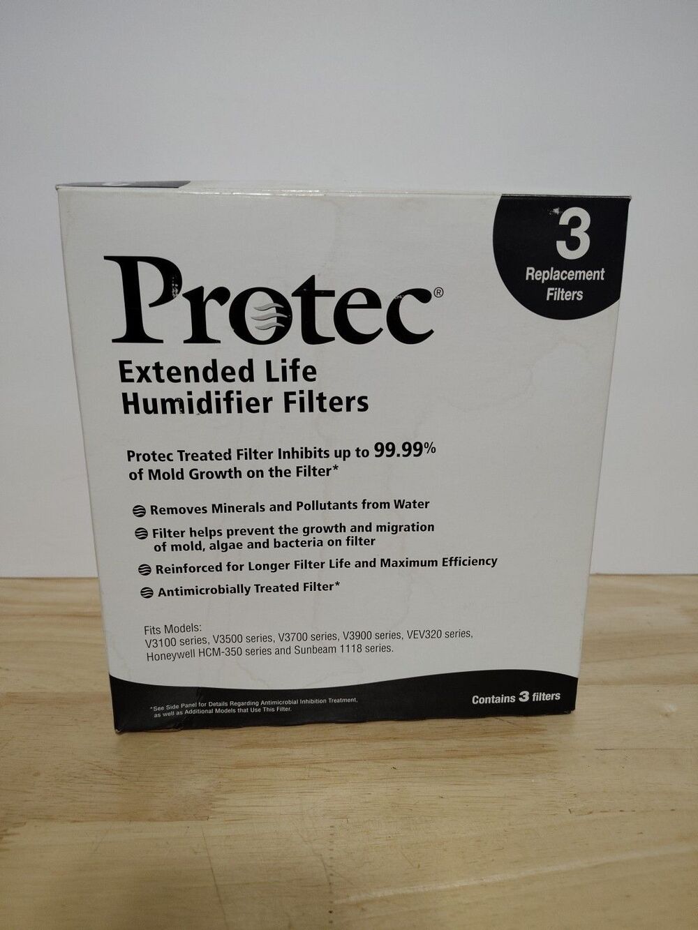 Protec PWF2AM Humidifier Wick Drum Filter Replacements 2 Pack New Open Box Of 2